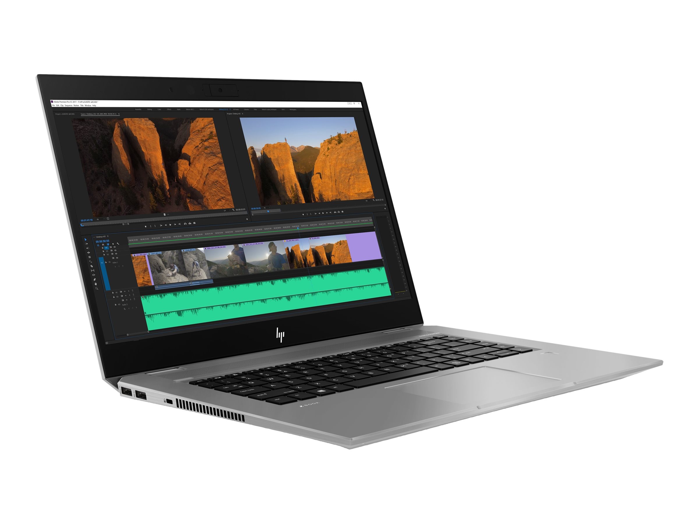 HP Zbook Studio G5 - Intel Xeon E-2176M - 16GB DDR4 - 512GB SSD - nvidia T1000 4GB