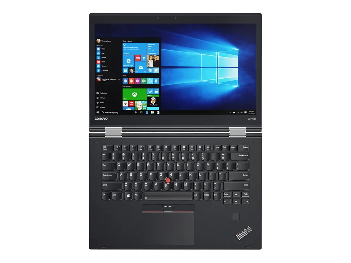 Lenovo X1 Yoga - core i5-7th gen - 8GB DDR4 - 256GB SSD - intel hd 520 - 11