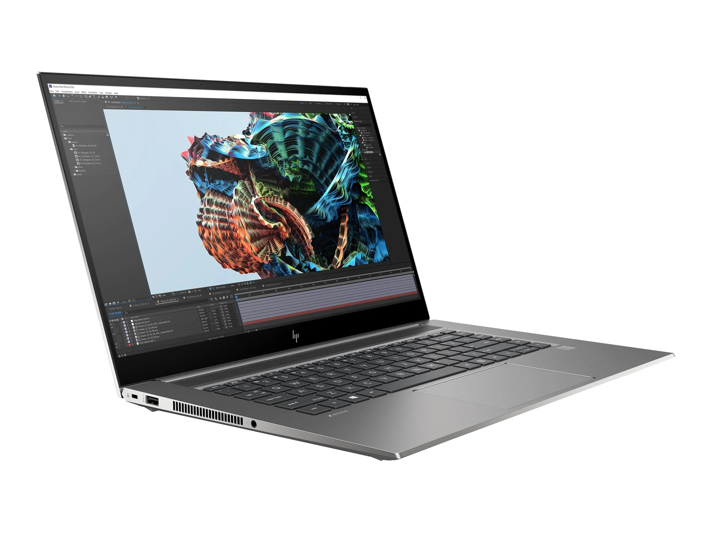 HP Zbook Studio G8 - core i7-11850H - 32GB DDR4 - 512GB SSD - rtx a2000 4GB - 3
